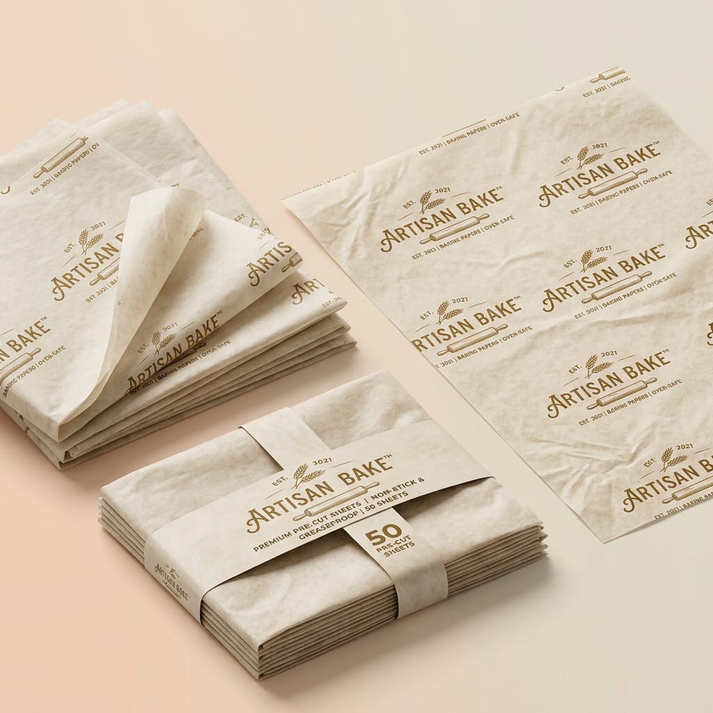 Custom Printed Parchment Paper — view 1