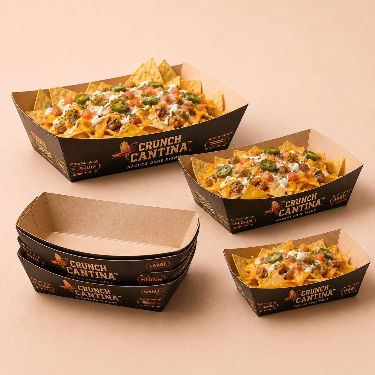 Paper Nacho Boats — view 1