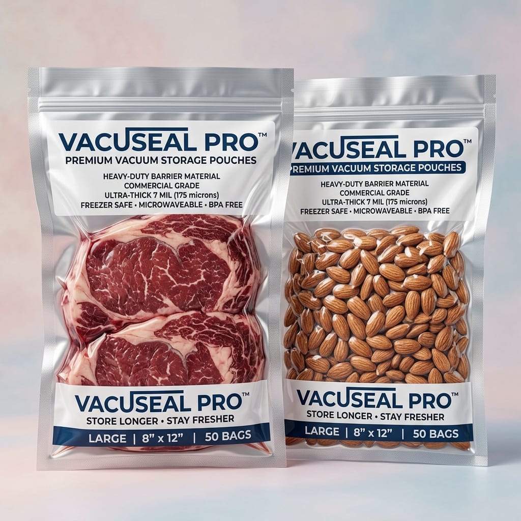 Mylar Vacuum Seal Bags — view 1