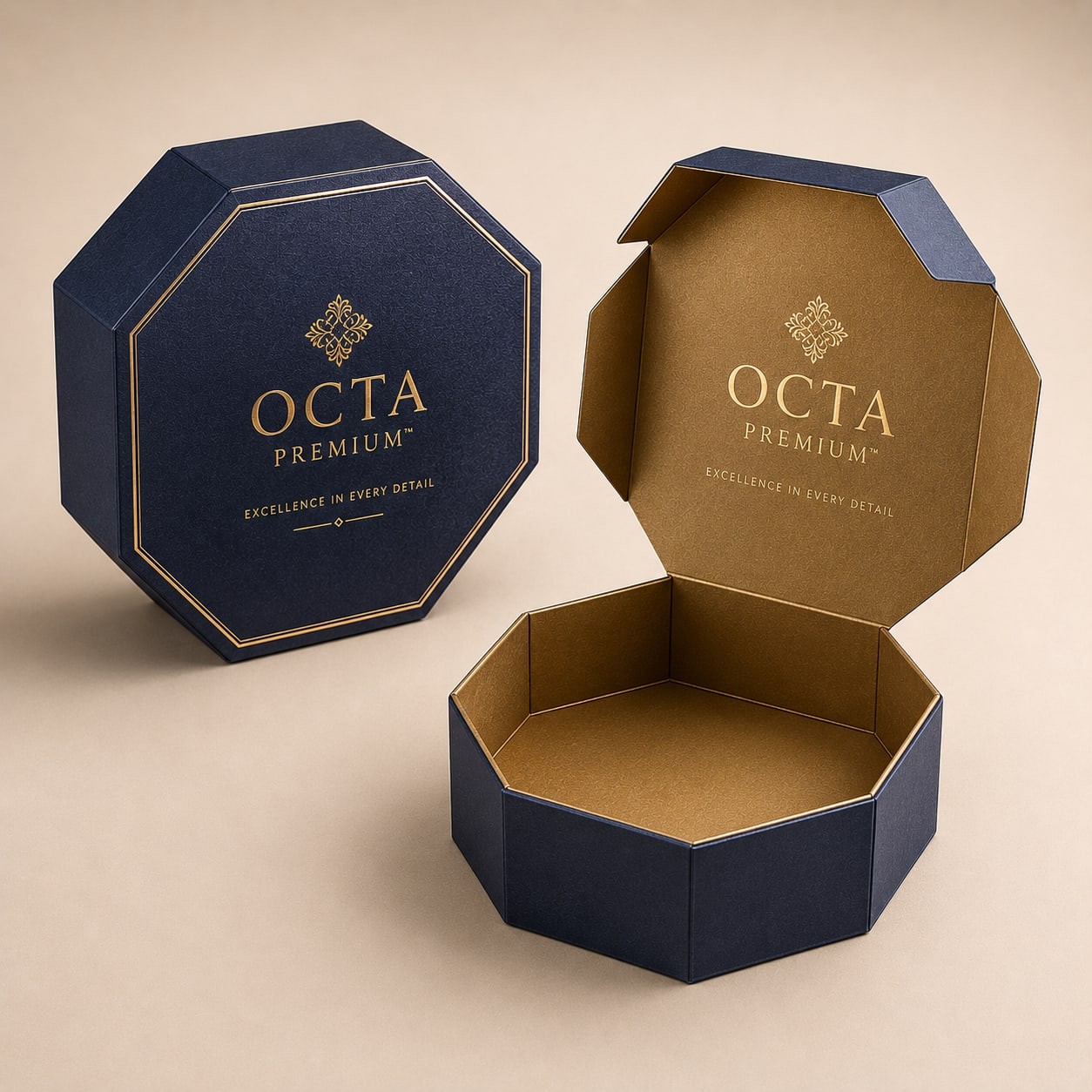 Octagon Boxes — view 1