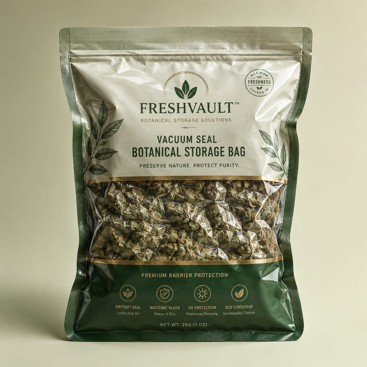 Vacuum Seal Weed Bags — view 1