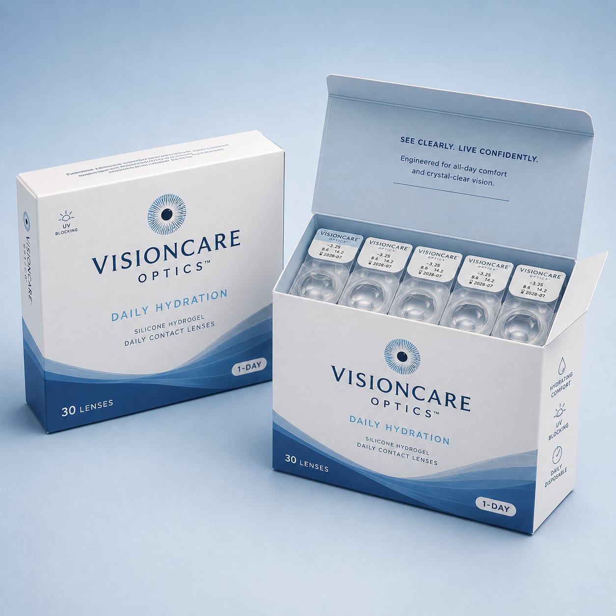 Contact Lenses Boxes — view 1
