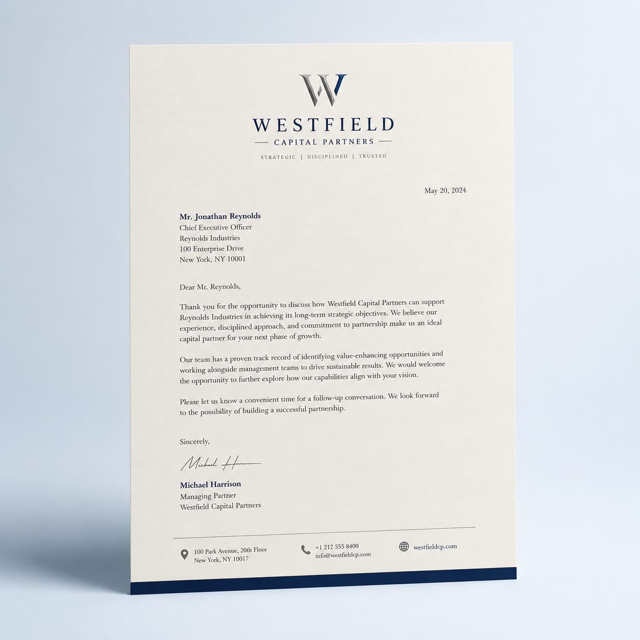 Custom Letterhead Printing — view 1