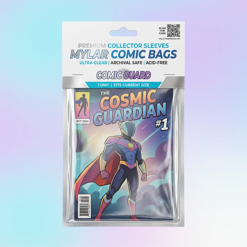Mylar Comic Bags — view 1