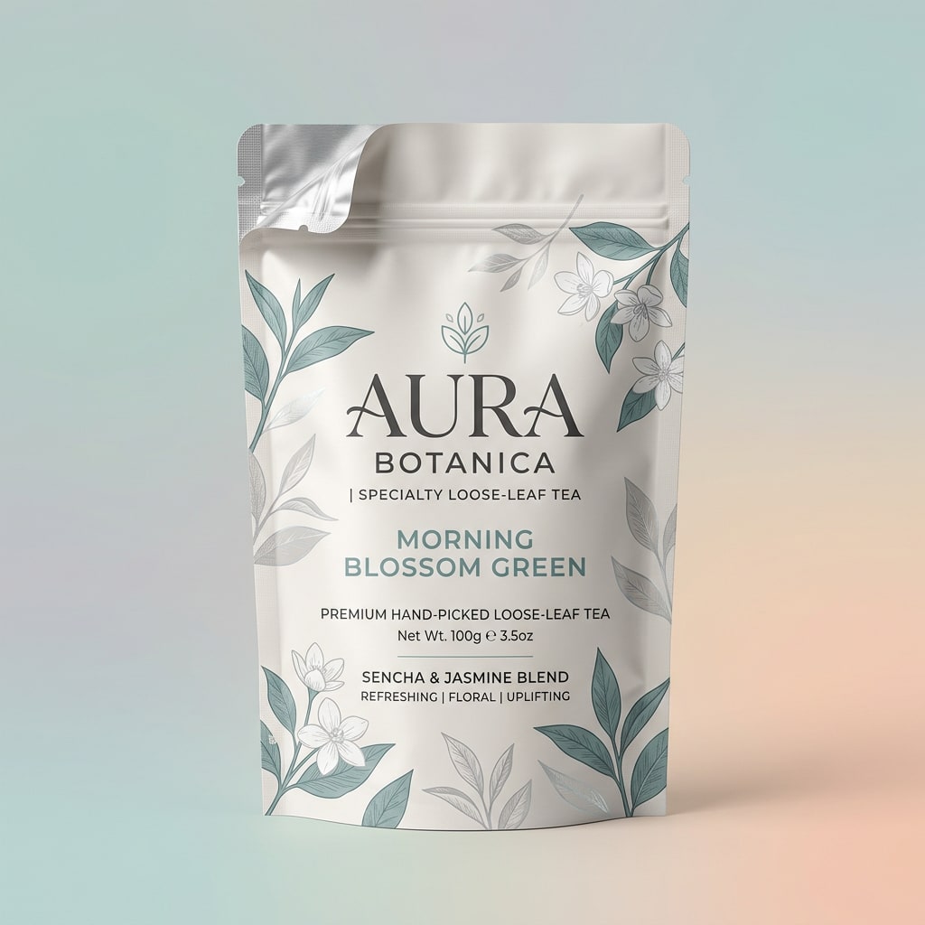 Custom Tea Packaging — view 1