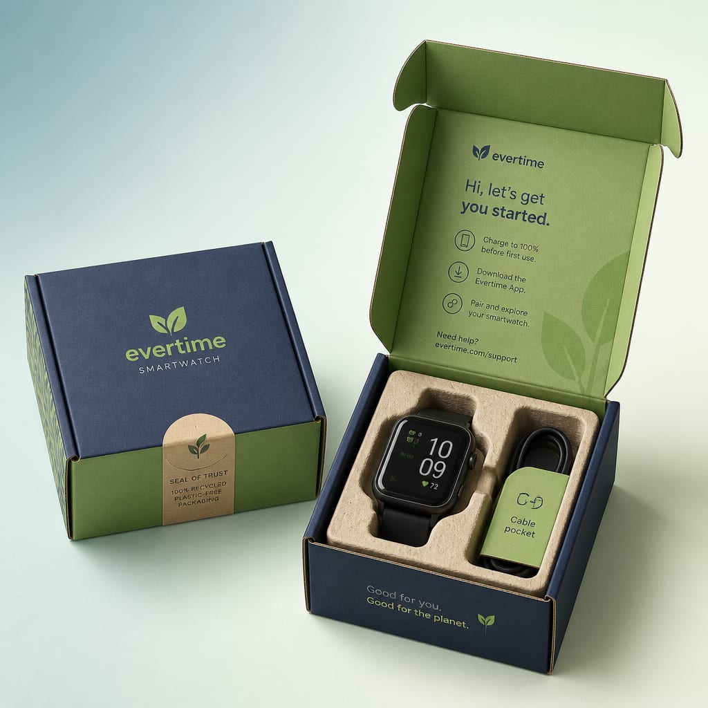 Smartwatch Packaging Boxes — view 1