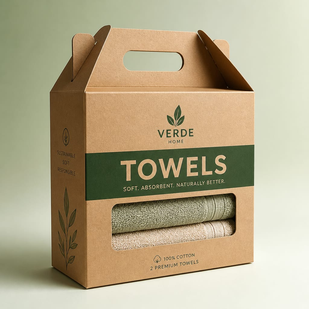 Towel Packaging Boxes — view 1