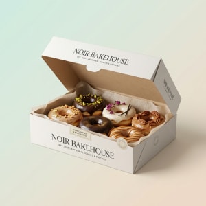 Paper Tray for Donuts 3