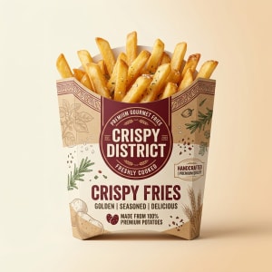 Custom French Fry Boxes 3