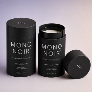Black Paper Candle Tubes 4