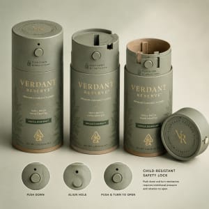 Child Resistant Paper Tubes 4