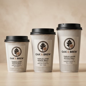 Customized Ripple Wall Cups 1