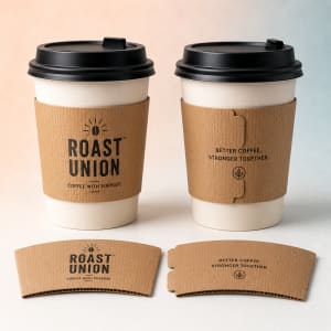 Custom Printed Cup Sleeves 2