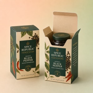 Custom Printed Spices Packaging 1