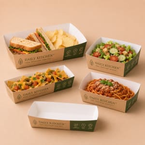 Paper Lunch Trays 2