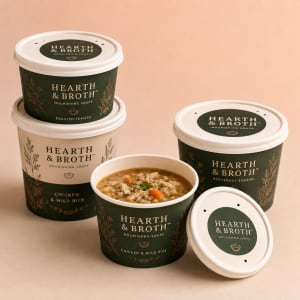 Custom Paper Soup Bowls 4