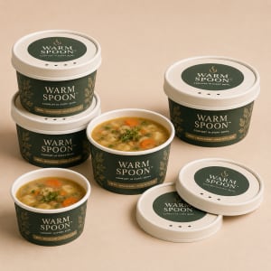 Custom Paper Soup Bowls 3