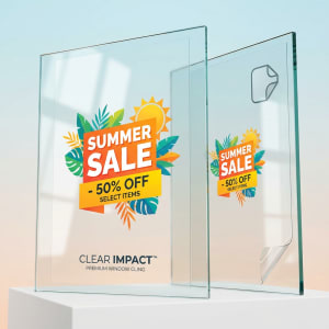 Custom Printed Window Clings 2