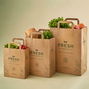 Grocery Paper Bags 1
