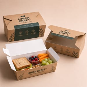 Paper Lunch Box 3