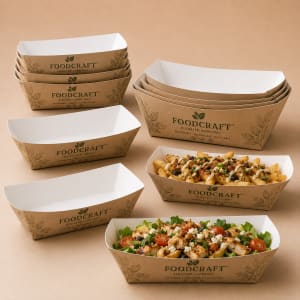 Paper Food Boats 3