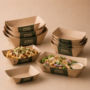Paper Food Boats 2
