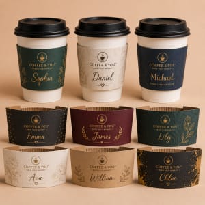 Personalized Coffee Cup Sleeves 4