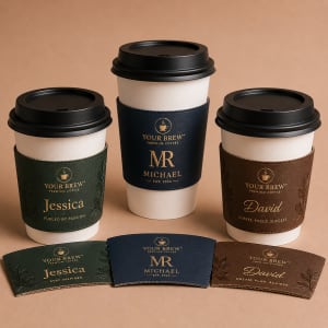 Personalized Coffee Cup Sleeves 3