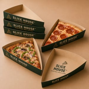 Pizza Slice Paper Trays 2