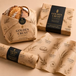 Bread Wrapping Paper 4