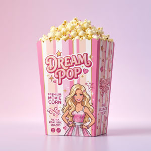 Barbie Popcorn Bucket 4