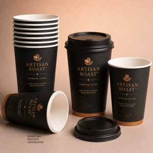 Custom Double Wall Paper Cups 3