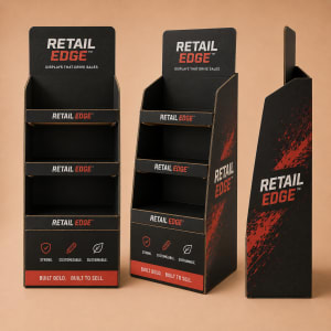 Custom Cardboard Display Stands 1