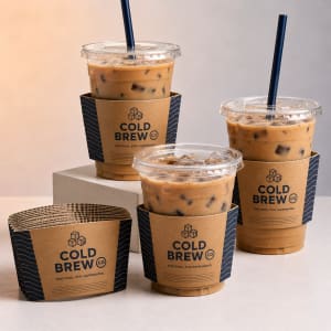 Custom Iced Coffee Cup Sleeve 3