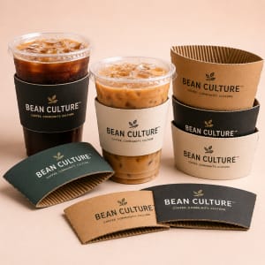 Custom Iced Coffee Cup Sleeve 2