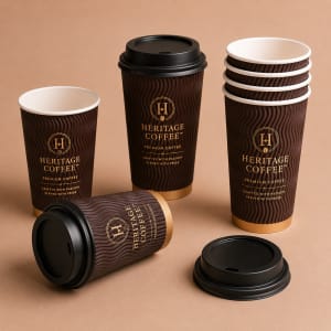 Customized Ripple Wall Cups 2