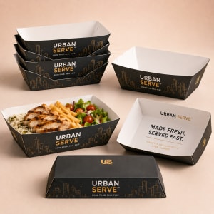Paper Lunch Trays 4