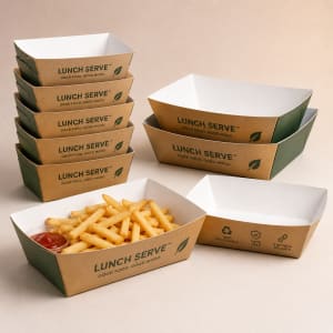 Paper Lunch Trays 3