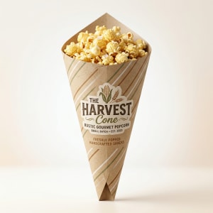 Custom Paper Cones for Popcorn 4