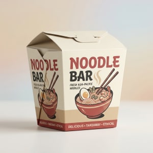 Custom Printed Noodle Boxes 3