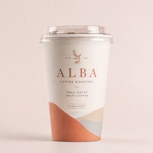 Disposable Iced Coffee Cups with Lids 3