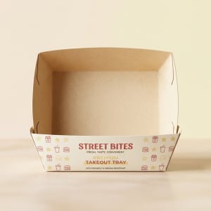 Disposable Paper Food Trays 4