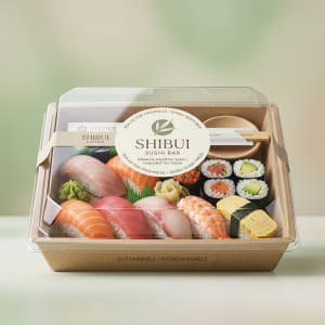 Disposable Sushi Serving Trays 3