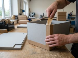 Corner taping
