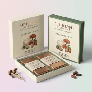 Mushroom Chocolate Bar Packaging 4