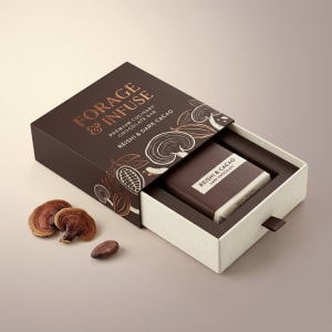 Mushroom Chocolate Bar Packaging 2