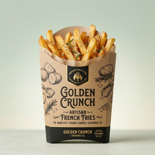 Custom French Fry Boxes