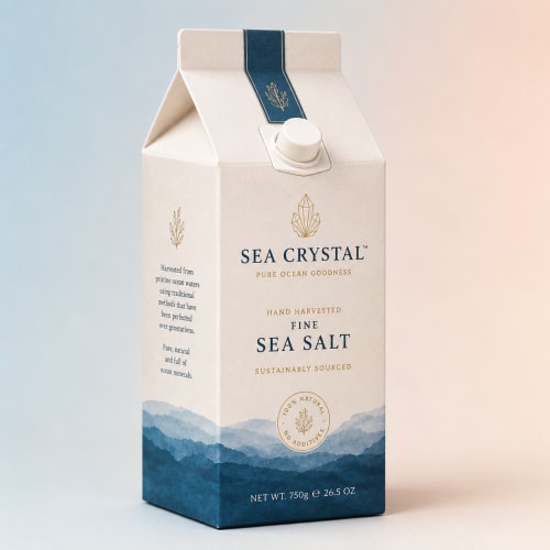 Custom Printed Salt Packaging