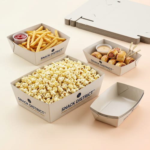Disposable Snack Trays