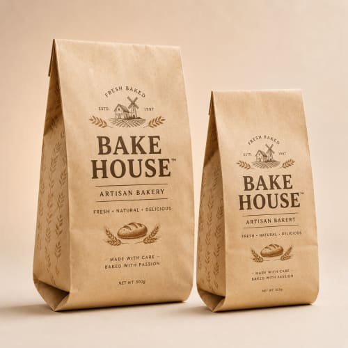 Pinch Bottom Paper Bags
